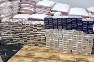 Thu giữ gần 3000 bao thuốc lá lậu tại Bạc Liêu