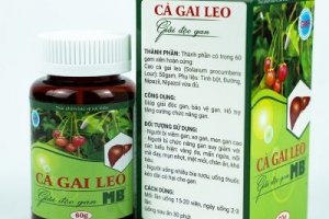 Cảnh báo thực phẩm bảo vệ sức khỏe Cà Gai Leo Giải Độc Gan MB vi phạm Luật Quảng cáo