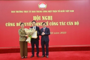 Ông Nguyễn Văn Dũng được bổ nhiệm làm Phó Tổng Biên tập Tạp chí Mặt trận