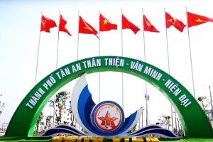Long An ban hành kế hoạch xây dựng và phát triển thành phố Tân An