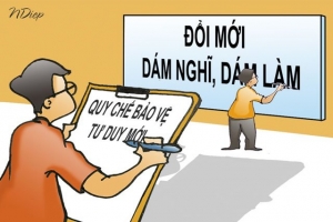 Đề xuất cơ chế khuyến khích, bảo vệ cán bộ dám nghĩ, dám làm