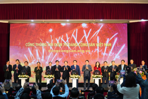 Khai trương Cổng Thông tin điện tử Đảng Cộng sản Việt Nam