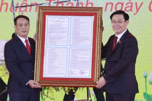 Bắc Ninh: Kỷ niệm 110 năm thành lập huyện và công bố thành lập thị xã Thuận Thành
