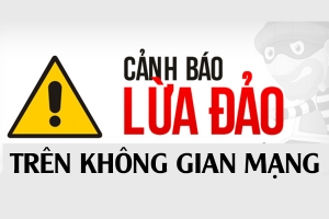 Thông báo cảnh báo trang web lừa đảo và giả mạo Vingroup