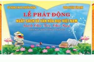 Thanh Hóa: Phát động Ngày Sách và Văn hóa đọc Việt Nam năm 2023