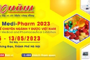 Triển lãm Quốc tế chuyên ngành Y dược Việt Nam năm 2023 diễn ra vào tháng 5