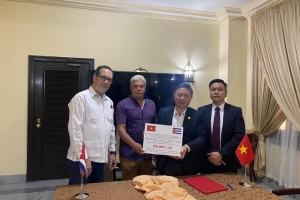 TP. HCM hỗ trợ Cuba 250.000 USD khắc phục hậu quả hoả hoạn
