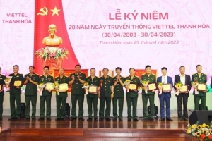 Viettel Thanh Hóa tổ chức Lễ kỷ niệm 20 năm ngày truyền thống