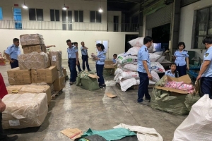 TP. HCM: Nộp ngân sách hơn 7 tỷ đồng từ xử phạt hàng hoá nhập lậu, gian lận thương mại