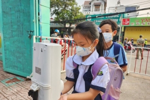 TP. HCM: Tăng cường phòng chống dịch Covid-19 trong nhà trường trước - trong và sau kỳ nghỉ lễ