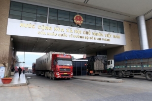 Cửa khẩu số tạo lực đẩy cho hoạt động xuất nhập khẩu qua Cửa khẩu Kim Thành