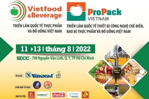 Triển lãm quốc tế chuyên ngành thực phẩm – đồ uống sẽ diễn ra trong tháng 8/2023