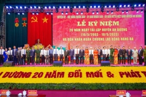 Hải Phòng: Huyện An Dương vinh dự được Chủ tịch nước tặng thưởng Huân Chương Lao động Hạng Ba