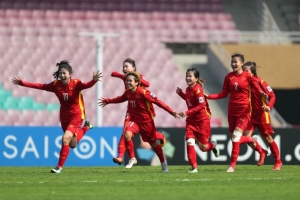 Tuyển nữ Việt Nam vào chung kết SEA Games 32