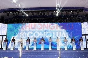 Thủ tướng dự lễ khởi công dự án đầu tư XD&KD cơ sở hạ tầng KCN Xuân Cầu - Hải Phòng