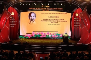 Chủ tịch nước dự Lễ kỷ niệm 60 năm Bác Hồ về thăm tỉnh Nam Định