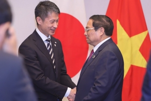 Thủ tướng Phạm Minh Chính tiếp Thống đốc tỉnh Hiroshima, Nhật Bản