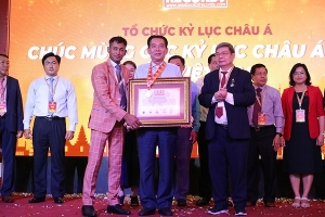 Yến sào Khánh Hoà được xác lập Kỷ lục Châu Á