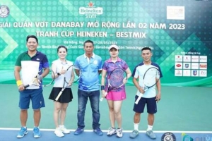Thương hiệu HEINEKEN đồng hành cùng Giải Teneis DANA BAY mở rộng tại Đà Nẵng
