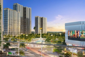 Căn hộ tại tâm điểm thương mại thu hút khách hàng
