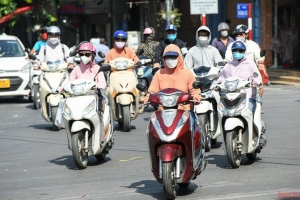Nắng nóng ở Bắc Bộ và Trung Bộ có thể kéo dài đến đầu tháng 6