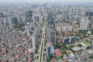 Thông báo kết quả khắc phục sai phạm quy hoạch 2 bên tuyến đường Lê Văn Lương - Hà Nội