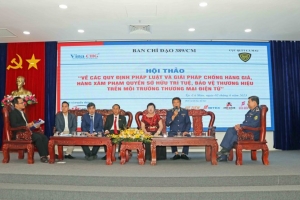 Vina CHG phối hợp BCĐ389/Cà Mau tổ chức Hội thảo chống hàng giả trên thương mại điện tử