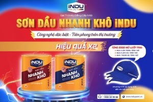 Ra mắt sản phẩm mới - Sơn dầu nhanh khô iNDU