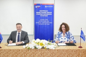 Chính phủ Australia và Ngân hàng Thế giới hỗ trợ Việt Nam phát triển bền vững và toàn diện