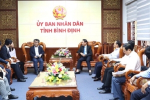 Bình Đinh: Lãnh đạo tỉnh làm việc với Tập đoàn Itochu - Nhật Bản