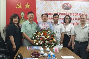 Lãnh đạo Hiệp hội VATAP chúc mừng Tạp chí Thương hiệu và Công luận nhân kỷ niệm 98 năm Ngày Báo chí cách mạng Việt Nam