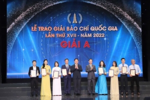 Chủ tịch nước Võ Văn Thưởng dự lễ trao giải Báo chí quốc gia lần thứ XVII năm 2022