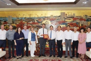 Hải Phòng tiếp xã giao Đoàn nghị sỹ Nghị viện Châu Âu