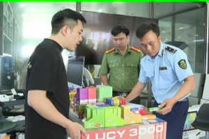 Vĩnh Phúc: Tạm giữ gần 600 sản phẩm, phụ kiện thuốc lá điện tử do nước ngoài sản xuất