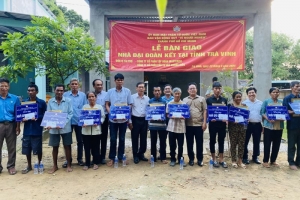 TP. Hồ Chí Minh xây dựng 96 căn nhà tại tỉnh Vĩnh Long, Sóc Trăng và Trà Vinh