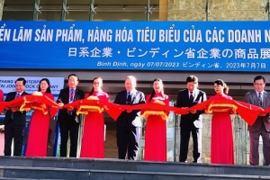 Bình Định: Triển lãm sản phẩm, hàng hóa tiêu biểu Việt Nam - Nhật Bản