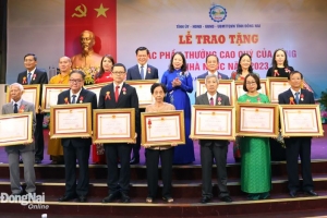 Đồng Nai: 276 tập thể, cá nhân được trao tặng các phần thưởng cao quý của Đảng và Nhà nước