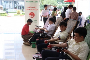 THACO AGRI tổ chức chương trình hiến máu tình nguyện năm 2023