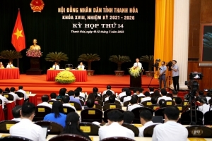 Kỳ họp thứ 14, HĐND tỉnh Thanh Hóa Khóa XVIII: Biểu quyết thông qua nhiều nghị quyết quan trọng