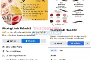 Bị đình chỉ 18 tháng nhưng Phương Linda tại Hải Phòng vẫn hoạt động