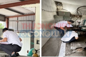 Hải Phòng: Kiểm tra việc chấp hành các quy định tại nhà máy nước xã Đông Phương