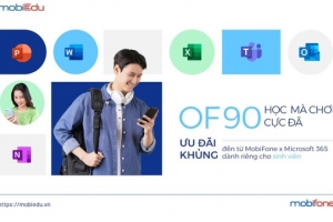 Học mà chơi cực đã cùng mobiEdu x Microsoft Office 365 Education