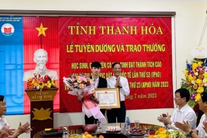 Thanh Hóa tuyên dương các học sinh và giáo viên có học sinh đạt thành tích cao tại kỳ thi