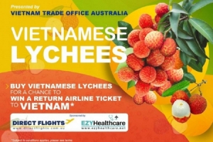 Tích cực quảng bá quả vải trên các nền tảng trực tuyến tại Australia
