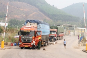 Cửa khẩu Hoành Mô: Đảm bảo thông suốt hoạt động xuất nhập khẩu