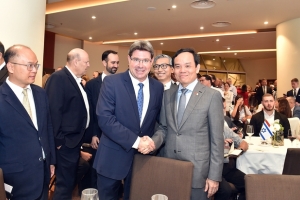 Phó Thủ tướng Trần Lưu Quang dự Lễ kỷ niệm 30 năm thiết lập quan hệ ngoại giao Việt Nam-Israel
