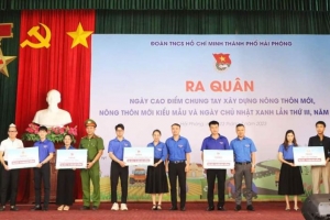 Hải Phòng diễn ra hoạt động ra quân Ngày cao điểm và Ngày Chủ nhật xanh lần III/2023