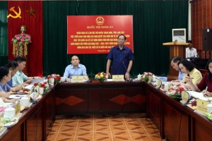 Lạng Sơn: Đoàn giám sát của Quốc hội kiểm tra việc thực hiện các chương trình mục tiêu quốc gia