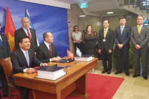 Việt Nam và Israel ký kết Hiệp định Thương mại tự do