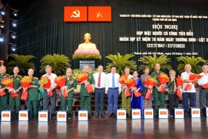 TP. Hồ Chí Minh: Tổ chức họp mặt, tri ân người có công tiêu biểu
